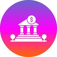 diseño de icono de vector de banco