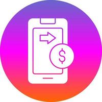 Money Transfer Vector Icon Design