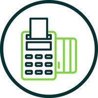 Pos Terminal Vector Icon Design