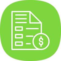 Invoice Vector Icon Design