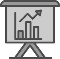 Business Presentation Vector Icon Design