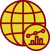 Stock Market Vector Icon Design