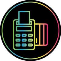 diseño de icono de vector de terminal pos