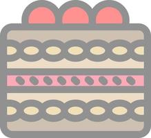 Tiramisu Vector Icon Design