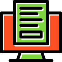 Predictive Analytics Vector Icon Design