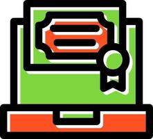 Forecasting Model Vector Icon Design