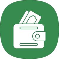 Money Wallet Vector Icon Design