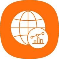 Stock Market Vector Icon Design