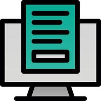 Predictive Analytics Vector Icon Design