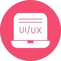 Ui Ux Designer Vector Icon Design
