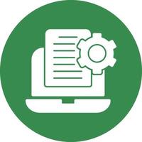 Business Automation Vector Icon Design