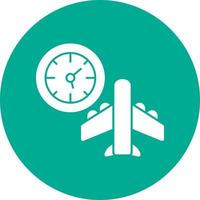 Jet Lag Vector Icon Design