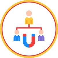 Customer Acquisition Vector Icon Design