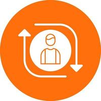 Customer Retention Vector Icon Design
