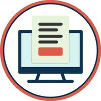 Predictive Analytics Vector Icon Design