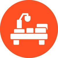 Statistical Analysis Vector Icon Design