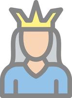 Emperor Vector Icon Design