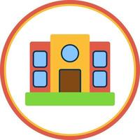 Cloud Based Architecture Vector Icon Design