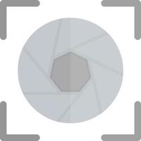 Camera Frame Flat Icon vector