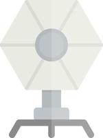 Camera Reflector Flat Icon vector