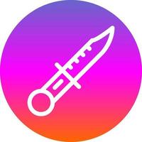 Dagger Vector Icon Design