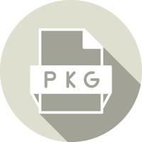 Pkg File Format Icon vector