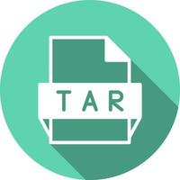 Tar File Format Icon vector