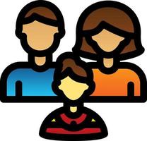 Family Vector Icon Design