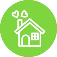 Family Home Vector Icon Design