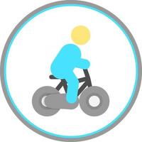 Cycling Vector Icon Design