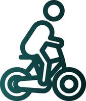 Cycling Vector Icon Design