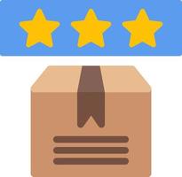 Product Rating Vector Icon Design