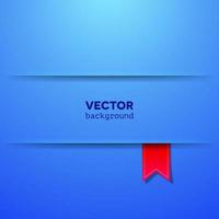 Fondo de vector abstracto con capas de papel y cinta