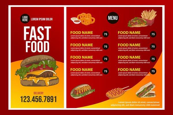 Top Fast Food Names List