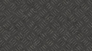 Seamless metallic diamond plate pattern surface loop. Dirty steel floor pattern texture. video