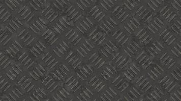 Seamless metallic diamond plate pattern surface loop. Dirty steel floor pattern texture. video