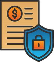 Data Protection Vector Icon Design