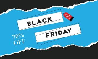 Black Friday Banner and Background  Vector