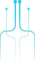 Technology Lines Decorative Vector Design Element