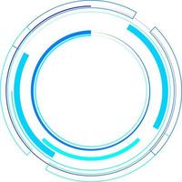 Tech Circle Decorative Vector Design Element