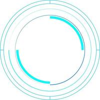 Tech Circle Decorative Vector Design Element