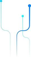 Technology Lines Decorative Vector Design Element