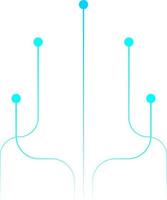 Technology Lines Decorative Vector Design Element