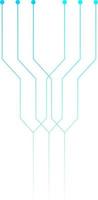 Technology Lines Decorative Vector Design Element