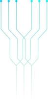 Technology Lines Decorative Vector Design Element