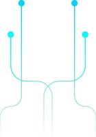Technology Lines Decorative Vector Design Element
