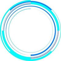 Tech Circle Decorative Vector Design Element