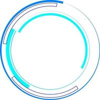 Tech Circle Decorative Vector Design Element