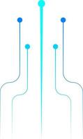 Technology Lines Decorative Vector Design Element
