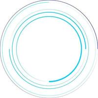 Tech Circle Decorative Vector Design Element